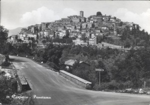 Casperia post card 1970